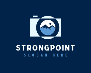 Photographer - Mountain Scenery Photography logo design