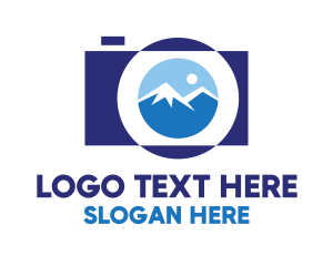 Scenic - Mountain Scenery Photography logo design