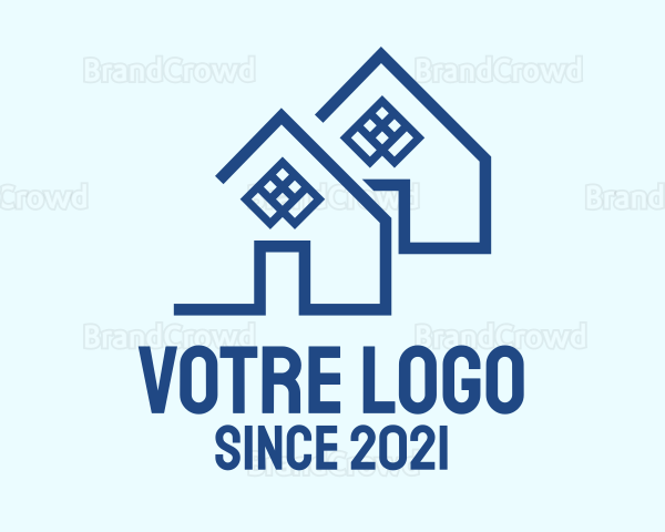 Blue House Listing Logo