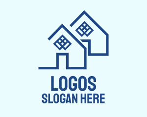 Blue House Listing  Logo