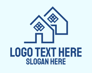 Blue House Listing  Logo