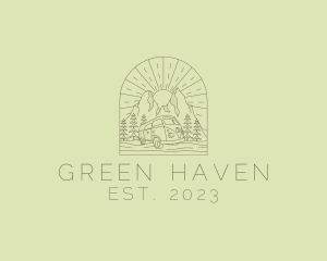 Forest - Forest Camper Van logo design