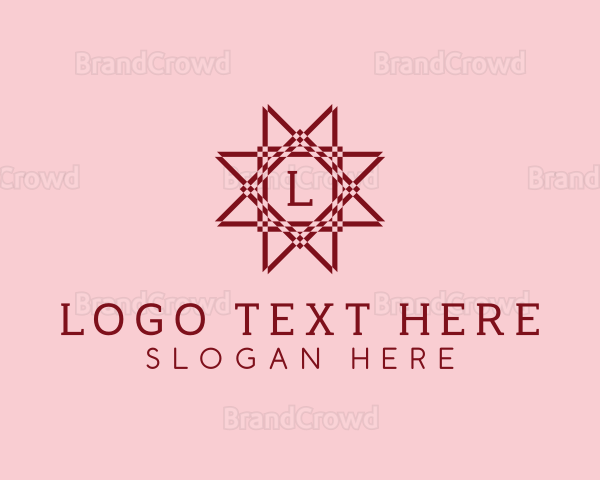 Decorative Flower Star Logo