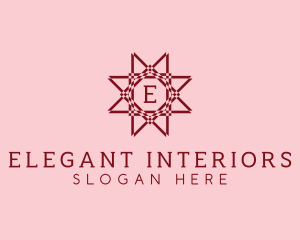 Decorative Flower Star logo design