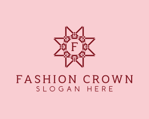 Decorative Flower Star logo design