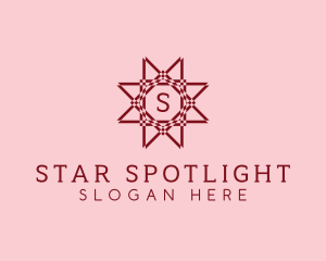 Decorative Flower Star logo design