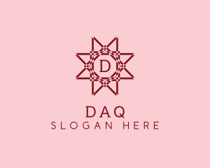 Decorative Flower Star logo design