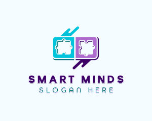 Educational - Puzzle Game Educational logo design