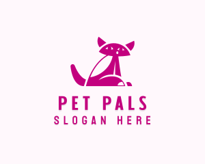 Cat Kitten Pet Veterinary   logo design