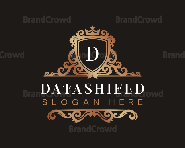 Classic Shield Crown Logo
