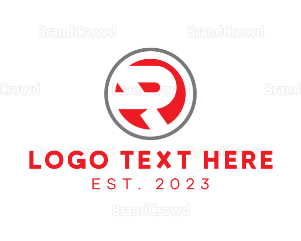 Red Circle Bold R Logo