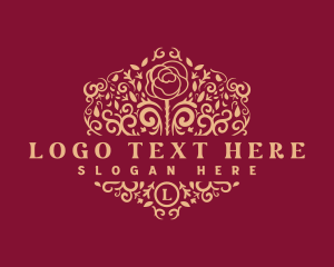 Leaf Floral Boutique Logo