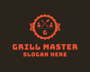 Cookout - Flame Grill Steakhouse logo design