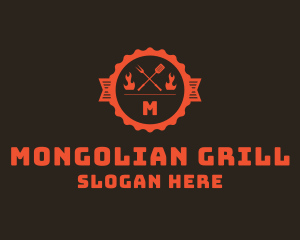 Flame Grill Steakhouse  logo design