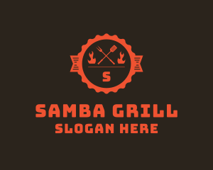 Flame Grill Steakhouse  logo design