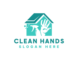 Home Sanitation Maintenance logo design