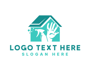 Cleaning - Home Sanitation Maintenance logo design
