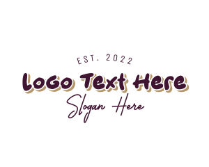 Rustic - Retro Playful Business logo design