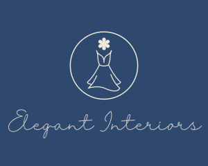 Minimalist Elegant Dress logo design