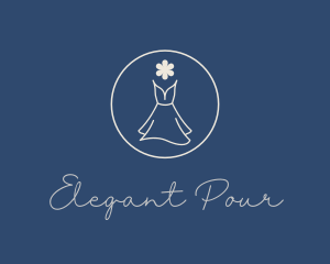 Minimalist Elegant Dress logo design