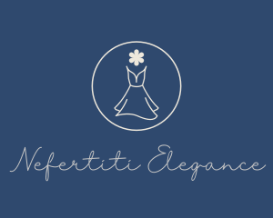 Minimalist Elegant Dress logo design