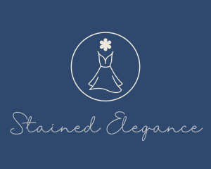 Minimalist Elegant Dress logo design