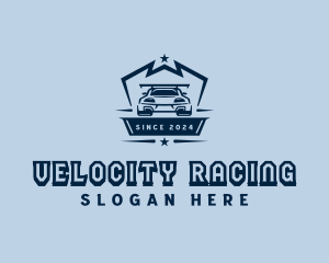 Racing Vehicle Motorsport logo design