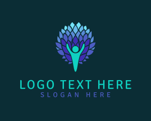 Holistic - Garden Leaf Nature logo design