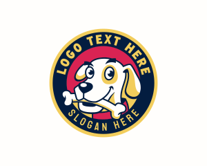Dog Bone - Puppy Dog Breeder logo design