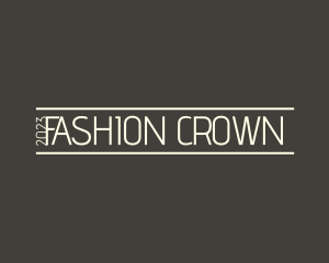 Fashion Clothing Business logo design