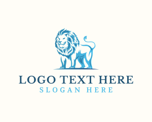 Venture Capital - Majestic Lion Animal logo design