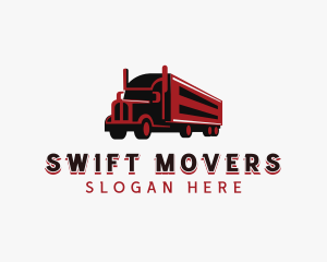 Mover - Cargo Mover Trucking logo design