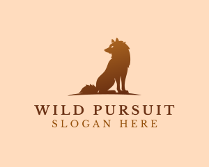 Wild Wolf Animal logo design