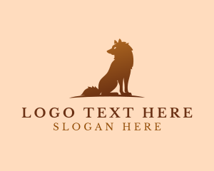 Wolf - Wild Wolf Animal logo design