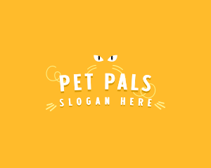 Cat Doodle Pet logo design