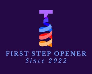 Opener - Colorful Bottle Opener logo design