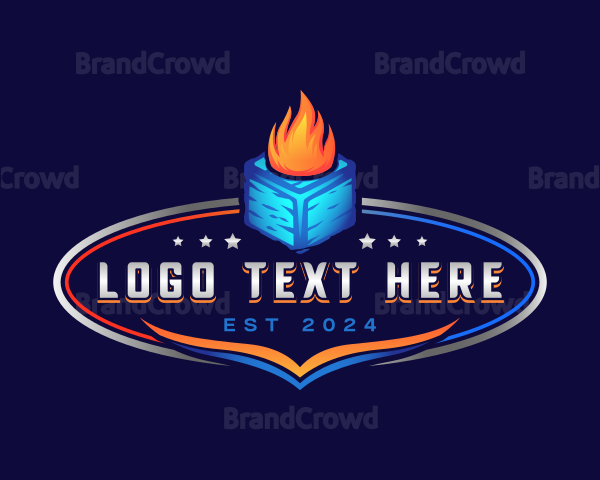 Hot Cold Temperature Logo