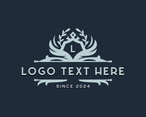 Lettermark - Upscale Royal Hotel logo design