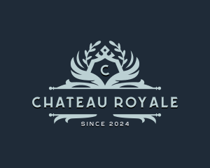 Upscale Royal Hotel logo design