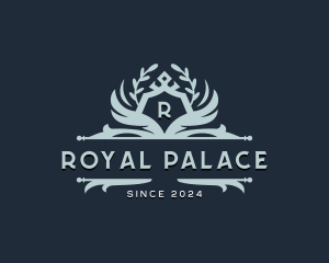 Upscale Royal Hotel logo design