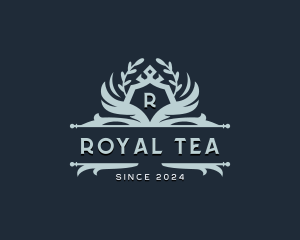 Upscale Royal Hotel logo design