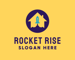 Rocket House Property logo design