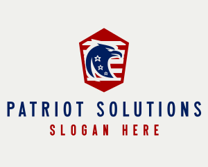 Patriot - Patriotic American Eagle logo design