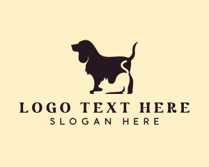 Canine - Pet Dog Cat Veterinary logo design