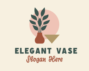 Vase - Vase Plant Decoration logo design