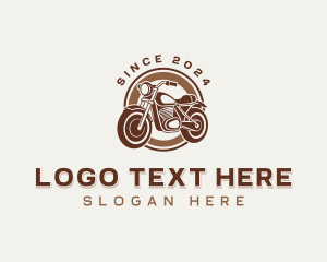 Motorcycle Gang - Transportation Motorcycle Ride logo design