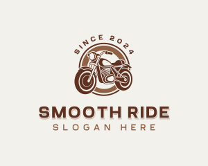 Transportation Motorcycle Ride logo design