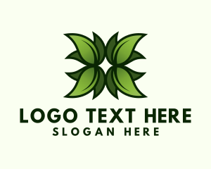 Landscaping - Green Garden Leaf logo design