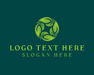 Plant - Organic Garden Leaves logo design