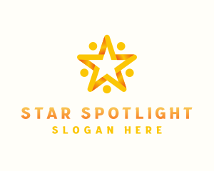 Community People Star logo design